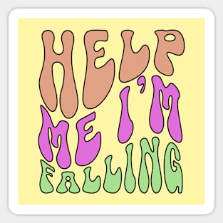 Help me i'm falling Sticker